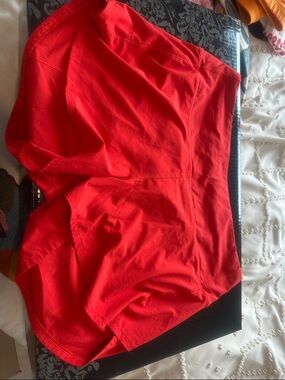 Lululemon Red/Orange shorts